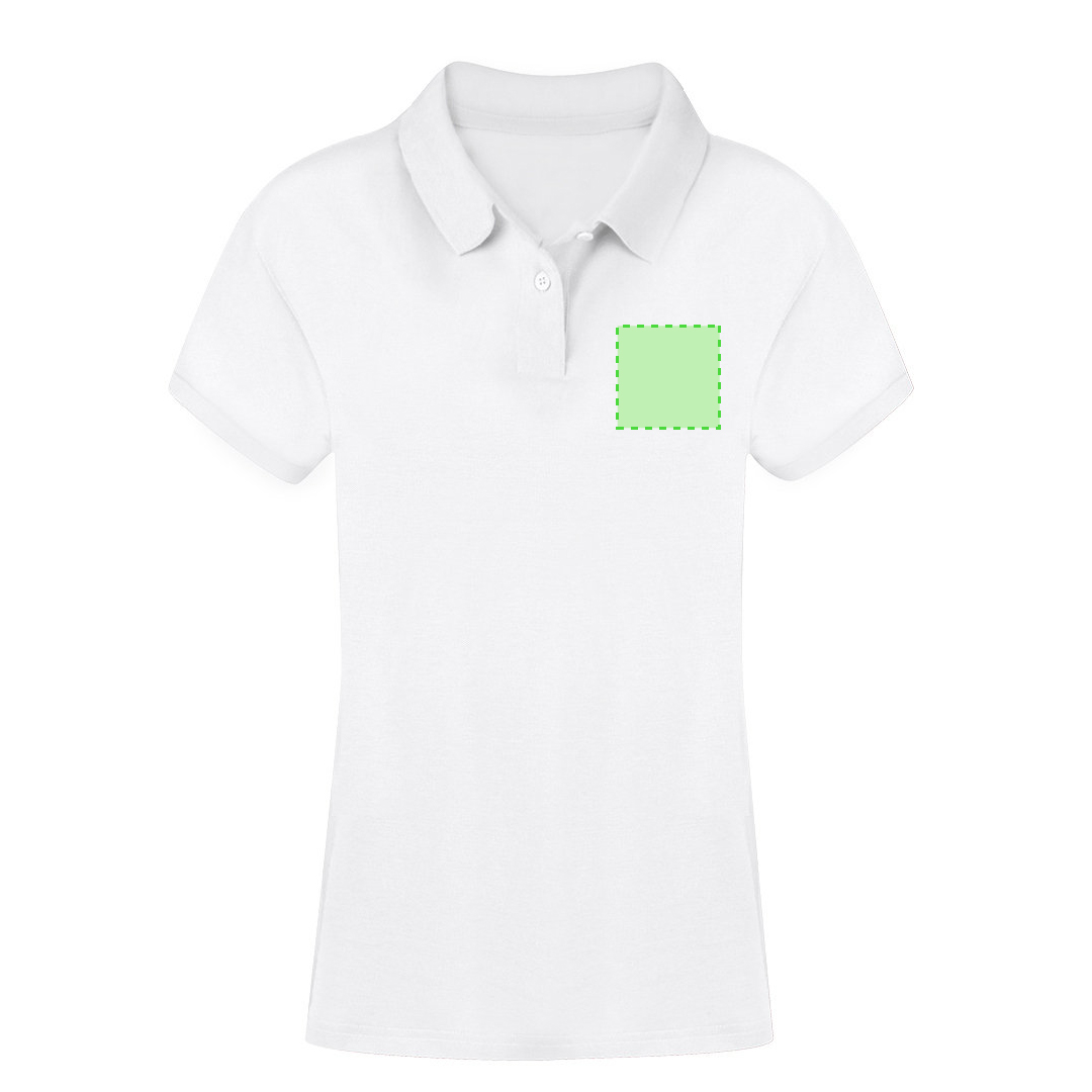 Polo Femme Blanc Koupan
