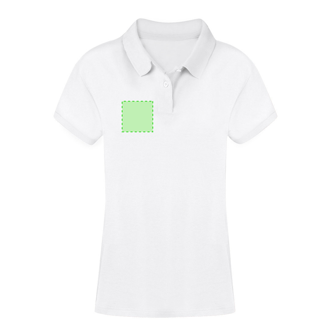 Polo Femme Blanc Koupan