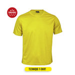 T-Shirt Adulte Tecnic Rox JAUNE