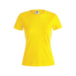 T-Shirt Femme Couleur "keya" WCS150 JAUNE