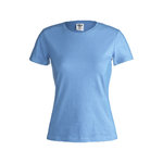 T-Shirt Femme Couleur "keya" WCS150 JAUNE