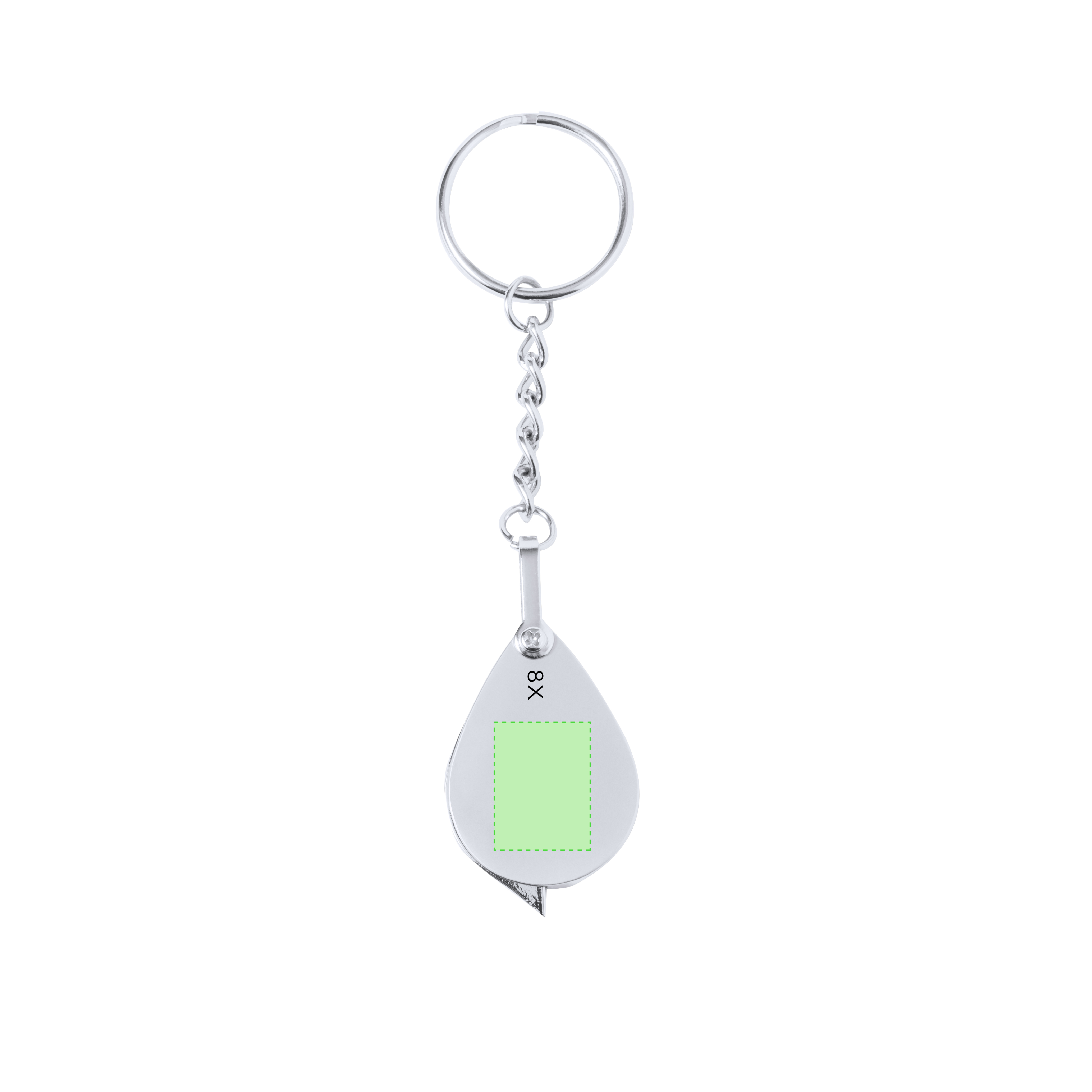 Loupe Porte-Clés Kitins 8X