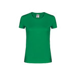 T-Shirt Femme Couleur "keya" WCS180 JAUNE
