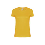 T-Shirt Femme Couleur "keya" WCS180 JAUNE
