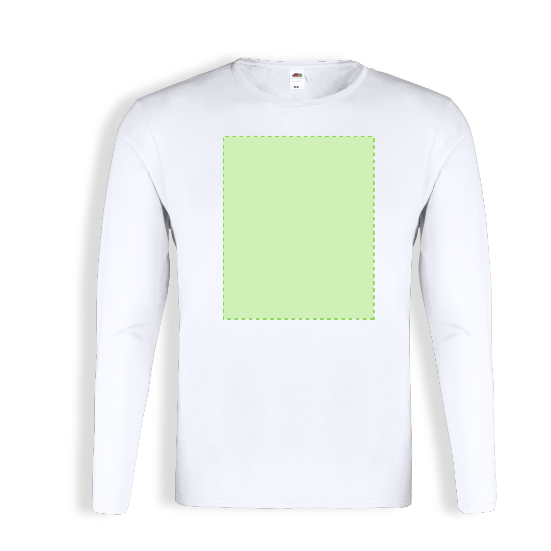 T-Shirt Adulte Blanc Iconic Long Sleeve T