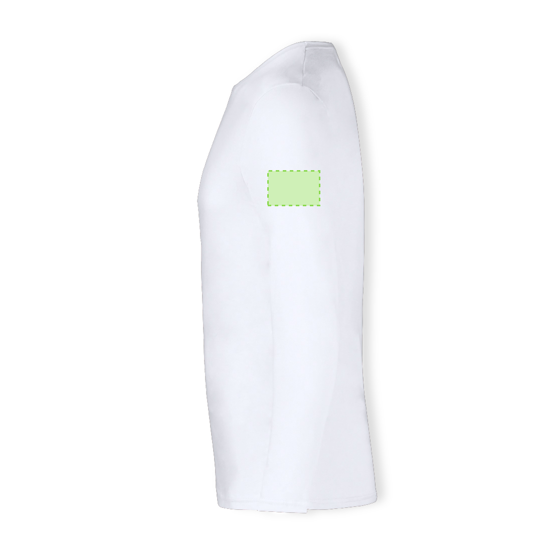 T-Shirt Adulte Blanc Iconic Long Sleeve T