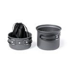 Set Ustensiles Camping Sondic NOIR