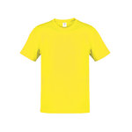 T-Shirt Adulte Couleur Hecom JAUNE