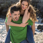 T-Shirt Adulte Couleur Hecom JAUNE