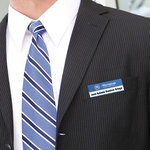 Badge Bindel BLEU