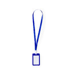 Lanyard Porte-Badge Fleck BLEU