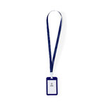 Lanyard Porte-Badge Fleck BLEU