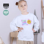 Sweat-Shirt Technique Enfant Kroby JAUNE