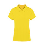 Polo Femme Couleur Koupan JAUNE