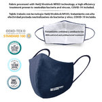Masque Hygiénique Réutilisable Plexcom BLEU MARINE