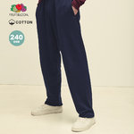 Pantalon Lightweight Open Hem NOIR