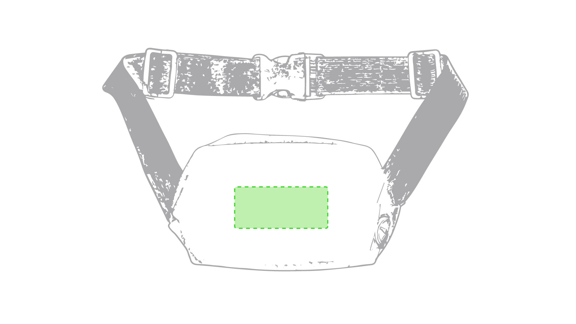 Sac-Ceinture avec Porte Numero Rapik
