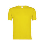 T-Shirt Adulte Couleur "keya" MC130 JAUNE