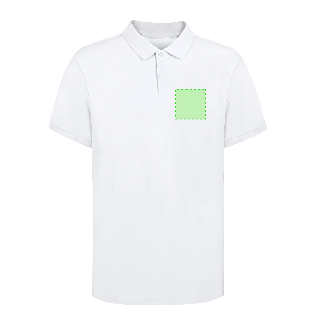 Polo Adulte Blanc Koupan