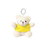 Porte-Clés Peluche Tedchain JAUNE