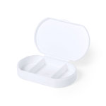 Antibacterial Pillbox Hempix WHITE
