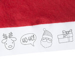 Bonnet Papa Noël Enfant Rupler ROUGE