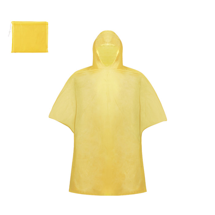 Poncho Remo JAUNE