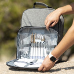 Sac à Dos Glacière Picnic Kazor GRIS