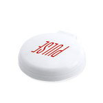 Brosse avec Miroir Glance BLANC