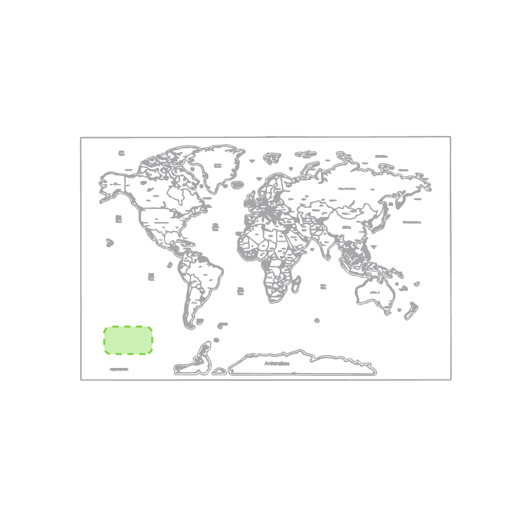 Mappemonde Palsy