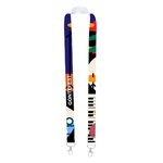 Lanyard Sublimation Lerop BLANC