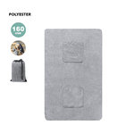 Serviette Animaux de Compagnie Yelyn GRIS