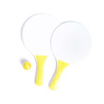 Raquette Plage Cupsol JAUNE