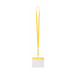 Lanyard Porte-Badge Maes JAUNE