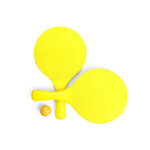 Raquette Plage Faluk JAUNE