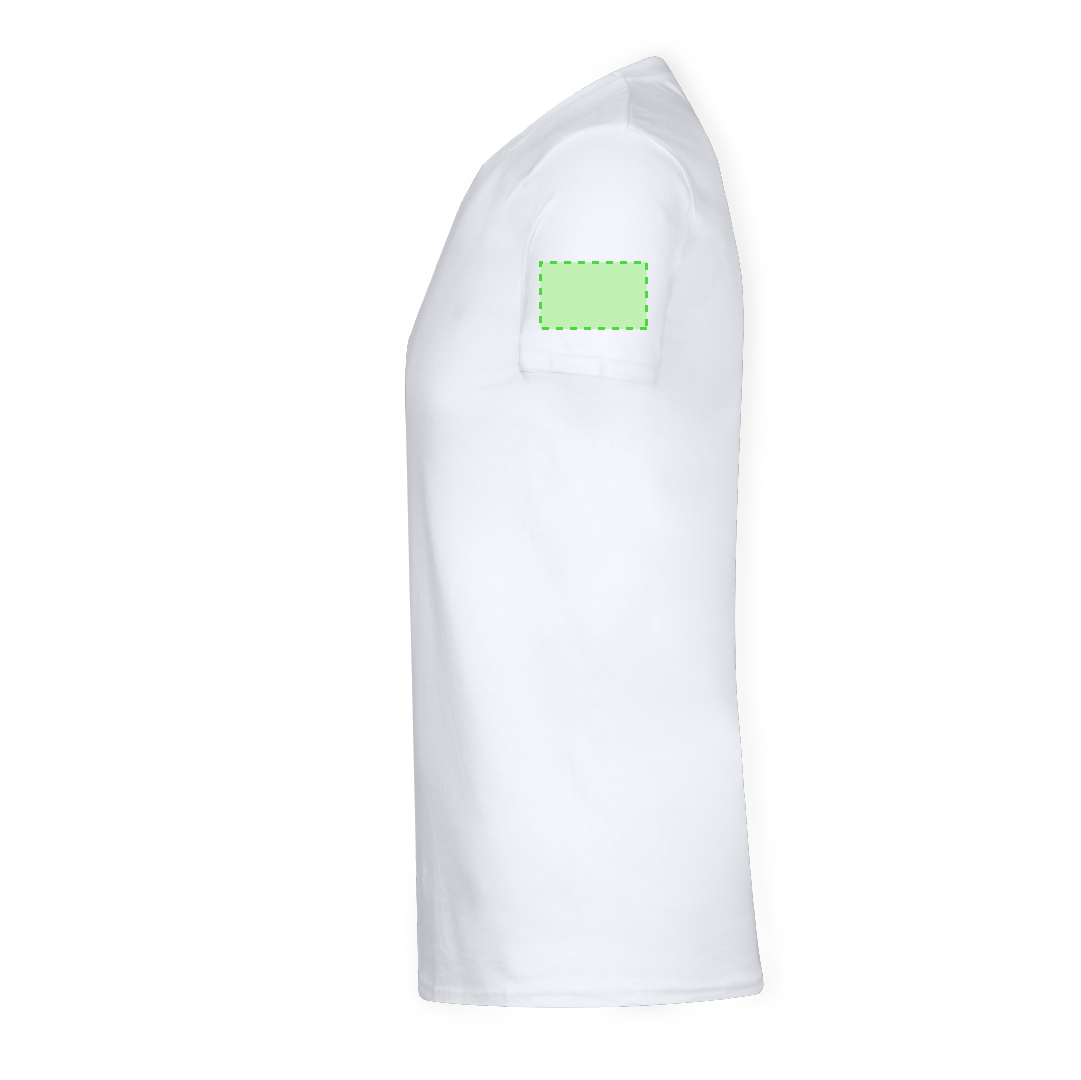T-Shirt Adulte Blanc Iconic V-Neck
