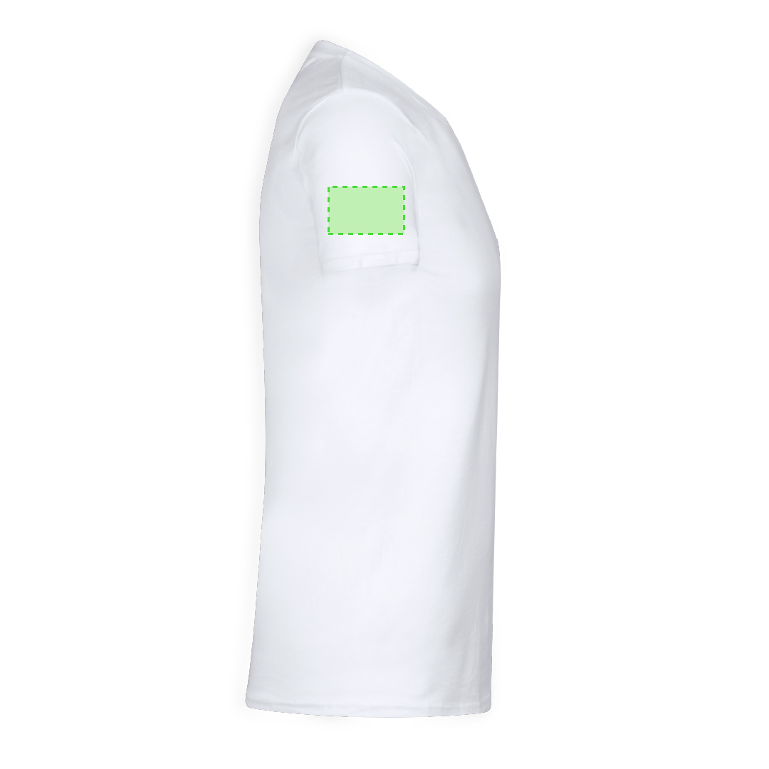 T-Shirt Adulte Blanc Iconic V-Neck