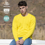Sweat-Shirt Technique Adulte Kroby JAUNE
