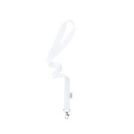 Lanyard Antibactérien Yest BLANC