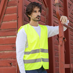 Gilet Réfléchissant Kross JAUNE