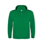 Sweat-Shirt à Capuche + Crémaillère Adulte "keya" SWZ280 JAUNE
