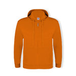 Sweat-Shirt à Capuche + Crémaillère Adulte "keya" SWZ280 JAUNE
