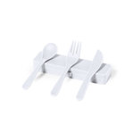 Set Couverts Florax BLANC
