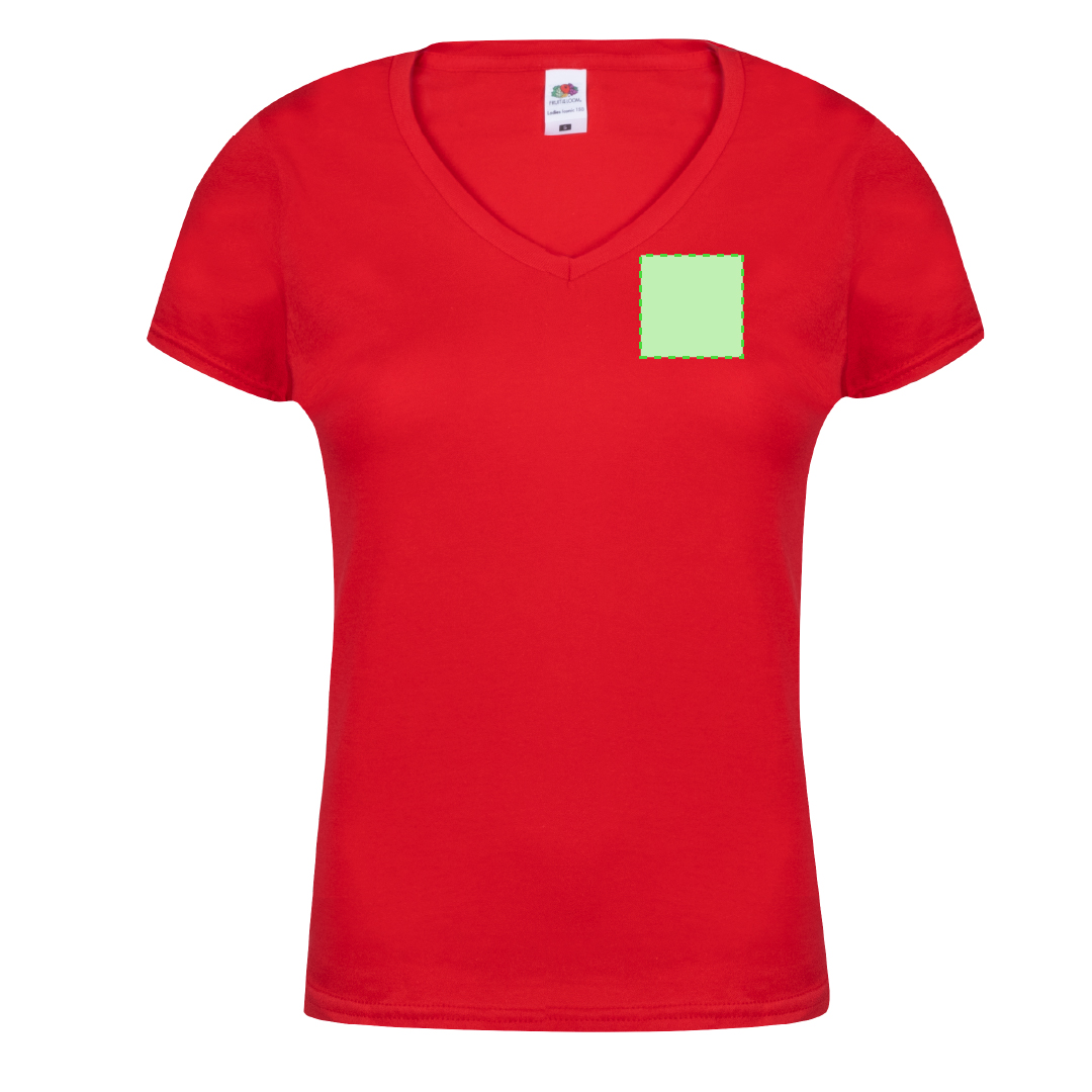 T-Shirt Femme Couleur Iconic V-Neck