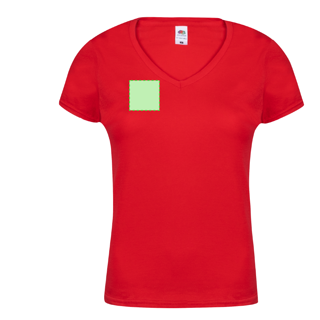 T-Shirt Femme Couleur Iconic V-Neck