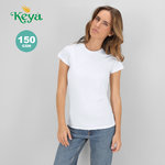 T-Shirt Femme Blanc "keya" WCS150 BLANC