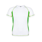 T-Shirt Adulte Tecnic Combi JAUNE FLUOR