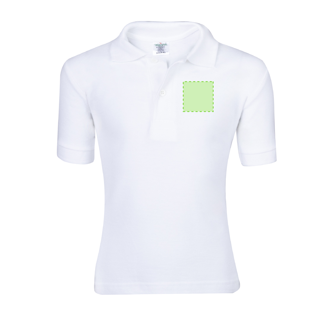 Polo Enfant Blanc "keya" YPS180