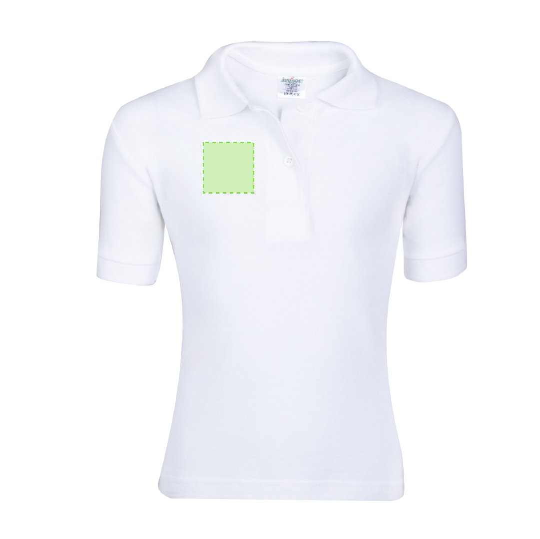 Polo Enfant Blanc "keya" YPS180