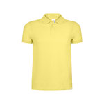 Polo Adulte Ment JAUNE PASTEL